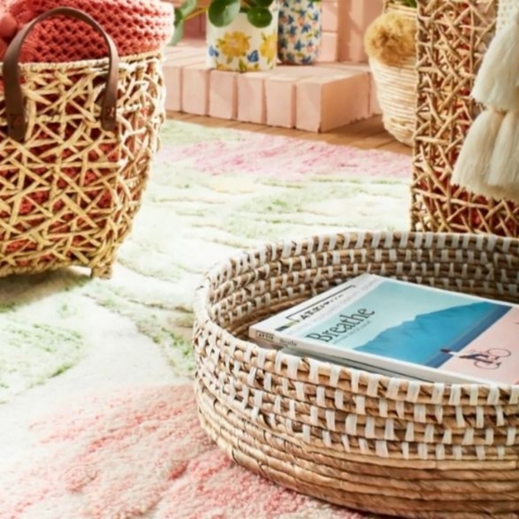 Decorative Woven Tray Brown/White Opalhouse Target - Picture 3 of 6